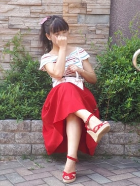 「BONICA DOT（ボニカドット）のアイテム」を使った、こうめさん（レディース・155cm）の秋コーディネート