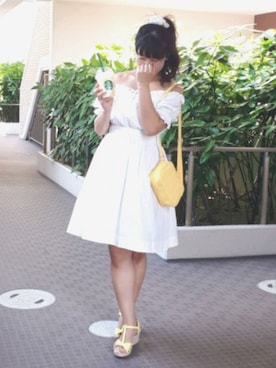 「Doシンプル部」｜「アイテム（その他）」を使った、こうめさん（レディース・155cm）の夏コーディネート