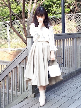 「Supreme.La.La.（シュープリームララ）のアイテム（ジャケット/アウター）」を使った、こうめさん（レディース・155cm）の夏コーディネート