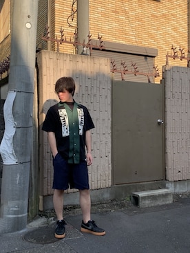 「SHOOP （シュープ）のアイテム」を使った、yokokoさん（メンズ・171cm）の秋コーディネート