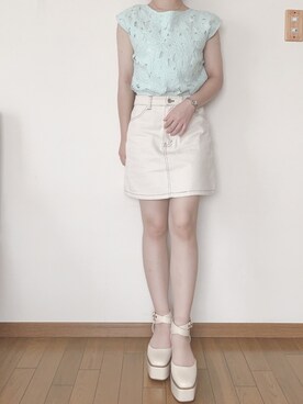 maruuさん（レディース・151cm）の夏コーディネート