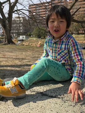 koma!koki‼︎kosei?さん(キッズ・130cm)の秋コーディネート