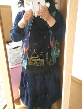 「ScoLar（スカラー）のアイテム（ブルゾン）」を使った、みのっさん(*´-`)さん（レディース・150cm）の春コーディネート