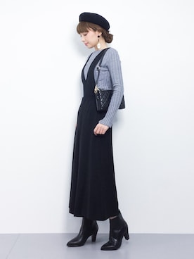 ayumi sato さん(レディース・155cm)の冬コーディネート