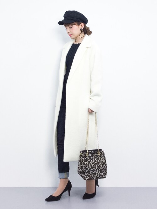 Spick & Span（スピックアンドスパン）の「モヘヤシャギーWマエコート