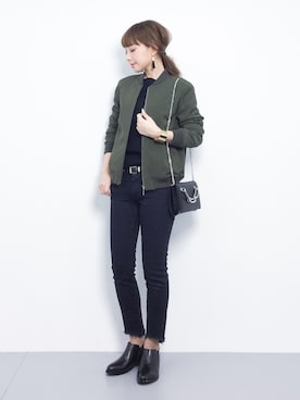 ayumi sato さん(レディース・155cm)の冬コーディネート