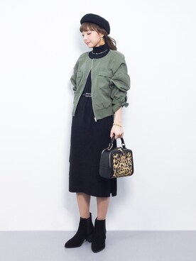 ayumi sato さん(レディース・155cm)の冬コーディネート