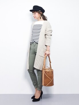 ayumi sato さん(レディース・155cm)の冬コーディネート