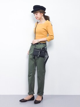 ayumi sato さん(レディース・155cm)の冬コーディネート
