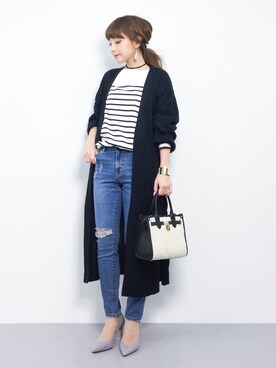 ayumi  sato さん（レディース・155cm）の春コーディネート