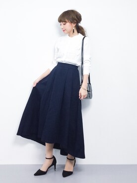 ayumi  sato さん（レディース・155cm）の春コーディネート