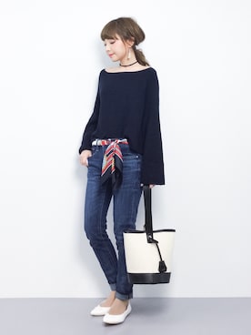 ayumi sato さん(レディース・155cm)の春コーディネート