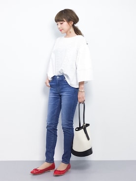 ayumi  sato さん（レディース・155cm）の春コーディネート