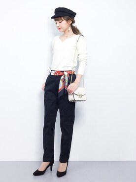 ayumi sato さん(レディース・155cm)の春コーディネート