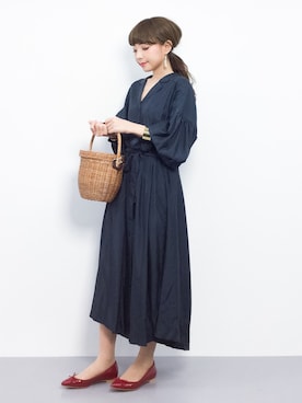 ayumi  sato さん（レディース・155cm）の春コーディネート