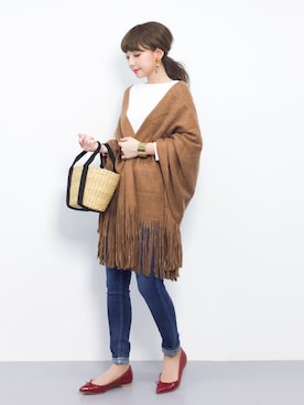 ayumi  sato さん（レディース・155cm）の春コーディネート