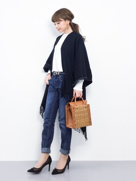 ayumi  sato さん（レディース・155cm）の春コーディネート