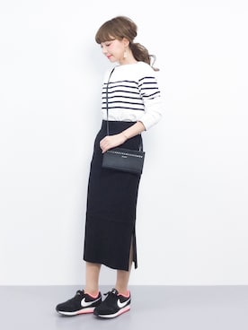 ayumi  sato さん（レディース・155cm）の春コーディネート