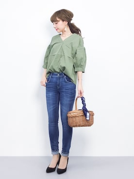 ayumi sato さん(レディース・155cm)の春コーディネート