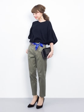 ayumi  sato さん（レディース・155cm）の春コーディネート