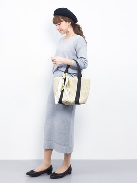 ayumi  sato さん（レディース・155cm）の春コーディネート