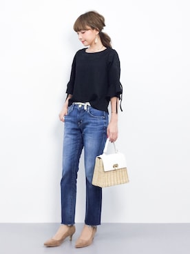 ayumi sato さん(レディース・155cm)の春コーディネート