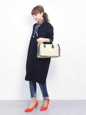 ayumi  sato さん（レディース・155cm）の春コーディネート