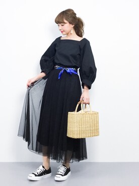 ayumi sato さん(レディース・155cm)の春コーディネート