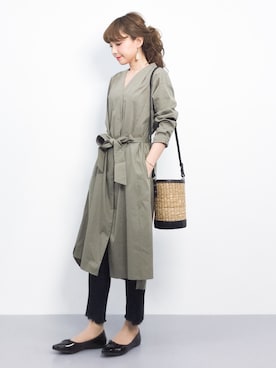ayumi sato さん(レディース・155cm)の春コーディネート
