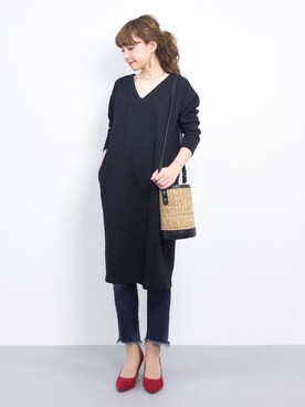 ayumi  sato さん（レディース・155cm）の春コーディネート