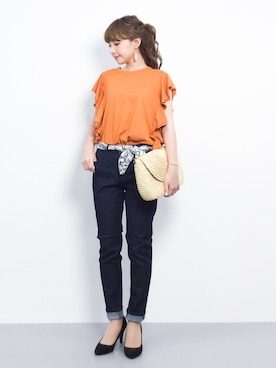 ayumi sato さん(レディース・155cm)の春コーディネート