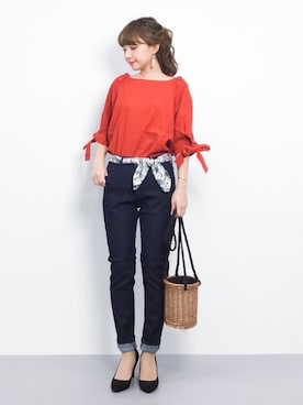 ayumi sato さん(レディース・155cm)の春コーディネート