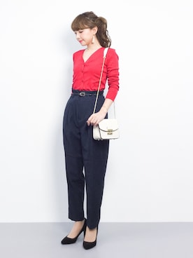 ayumi  sato さん（レディース・155cm）の春コーディネート