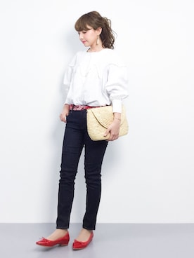 ayumi  sato さん（レディース・155cm）の春コーディネート