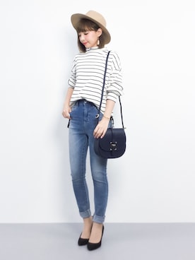 ayumi  sato さん（レディース・155cm）の春コーディネート