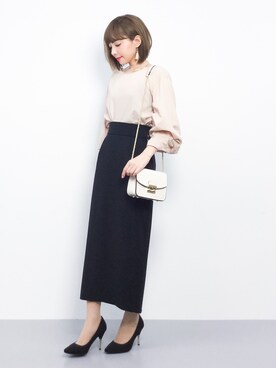 ayumi  sato さんの「ダブルスリットスカート」を使ったコーディネート