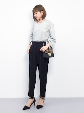 ayumi  sato さん（レディース・155cm）の春コーディネート