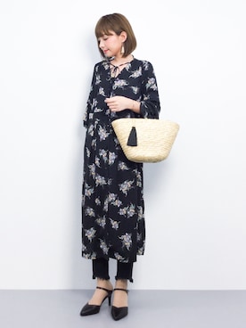 「b-tytto（ビティット）のアイテム」を使った、ayumi  sato さん（レディース・155cm）の春コーディネート