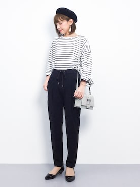 ayumi  sato さん（レディース・155cm）の春コーディネート