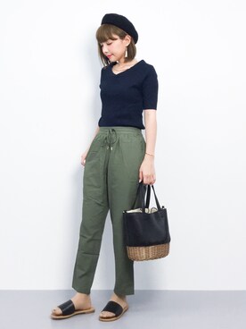 ayumi sato さん(レディース・155cm)の春コーディネート