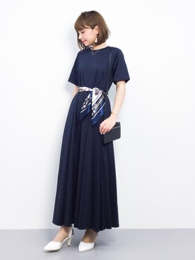 「b-tytto（ビティット）のアイテム」を使った、ayumi  sato さん（レディース・155cm）の春コーディネート