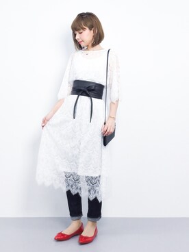 ayumi sato さん(レディース・155cm)の春コーディネート