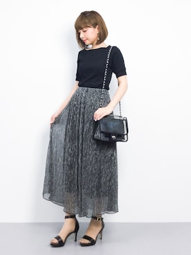 ayumi  sato さん（レディース・155cm）の春コーディネート