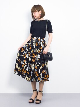 ayumi  sato さん（レディース・155cm）の春コーディネート