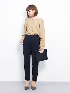 ayumi sato さん(レディース・155cm)の春コーディネート