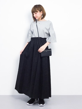 ayumi  sato さん（レディース・155cm）の春コーディネート