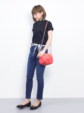 ayumi  sato さん（レディース・155cm）の春コーディネート