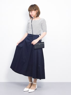 ayumi sato さん(レディース・155cm)の春コーディネート