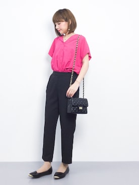 ayumi  sato さん（レディース・155cm）の春コーディネート