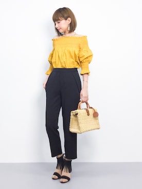ayumi  sato さん（レディース・155cm）の春コーディネート